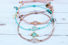 Load image into Gallery viewer, Chalcedony Charm Bracelet