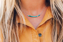 Load image into Gallery viewer, Turquoise Bead Necklace