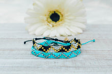 Load image into Gallery viewer, Metal Woven Seed Bead