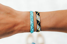 Load image into Gallery viewer, Metal Woven Seed Bead