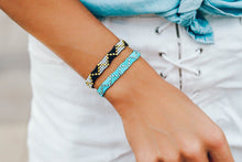 Load image into Gallery viewer, Metal Woven Seed Bead