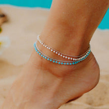 Load image into Gallery viewer, Beaded Chain Anklet