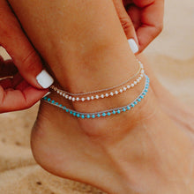 Load image into Gallery viewer, Beaded Chain Anklet