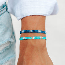 Load image into Gallery viewer, Flat Bead Bracelet