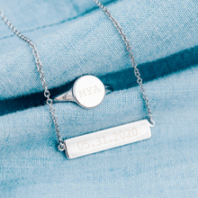 Load image into Gallery viewer, Engravable Bar Necklace