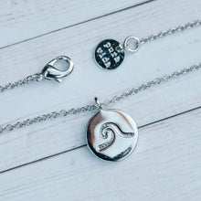 Load image into Gallery viewer, Wave Coin Necklace
