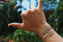 Load image into Gallery viewer, Gold Delicate Seed Bead Grey