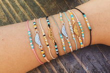 Load image into Gallery viewer, Gold Delicate Seed Bead Grey