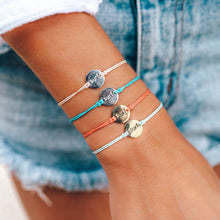 Load image into Gallery viewer, Wave Coin Charm
