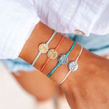 Load image into Gallery viewer, Wave Coin Charm
