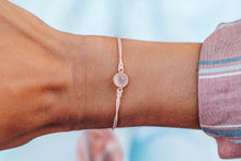 Load image into Gallery viewer, Rose Quartz Charm Bracelet
