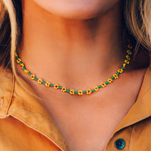 Load image into Gallery viewer, Sunflower Seed Bead Choker
