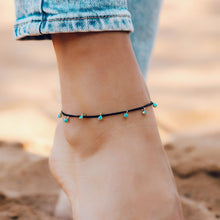 Load image into Gallery viewer, Dangling Gems Anklet
