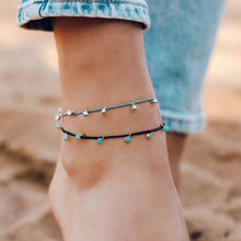 Load image into Gallery viewer, Dangling Gems Anklet
