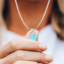Load image into Gallery viewer, Stone Wave Necklace
