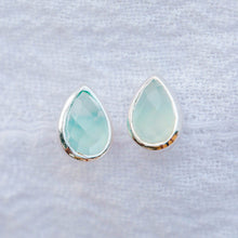 Load image into Gallery viewer, Teardrop Stone Stud Earrings
