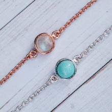 Load image into Gallery viewer, Stone Chain Bracelet
