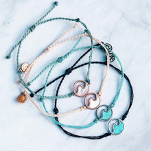 Load image into Gallery viewer, Stone Wave Charm
